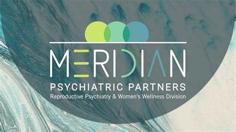 Meridian psychiatric partners - Meridian Psychiatric Partners is a mental health care company. It provides best-in-class mental health services to children, adolescents, emerging adults, and adults with an expert team of psychiatrists, psychologists, and psychotherapists. It is specialized in women's mental health, mood and anxiety disorders, eating …